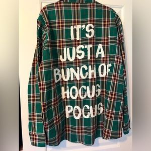Cakeworthy Hocus Pocus Flannel 3XL
